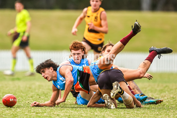 Marsh AFL Championships U18 Boys 2024 - Allies v Western Australia - A-49922573