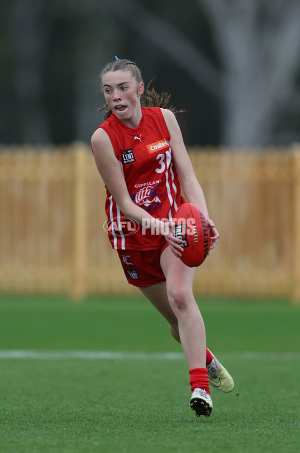 Coates Talent League U18 Girls 2024 Round 09 - Bendigo v Gippsland - A-49924764