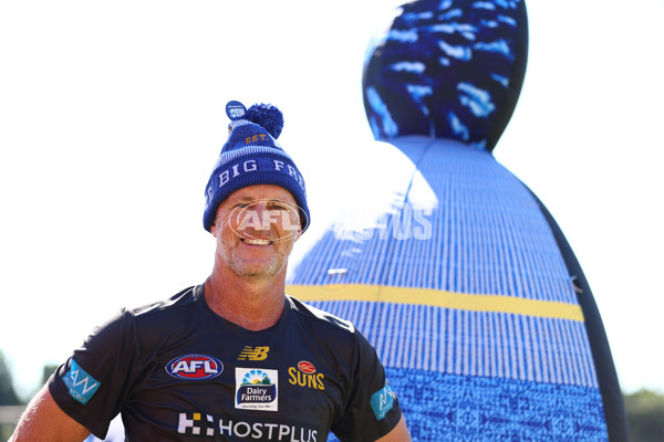 AFL 2024 Media - Gold Coast Big Freeze Media Opportunity - A-49952994