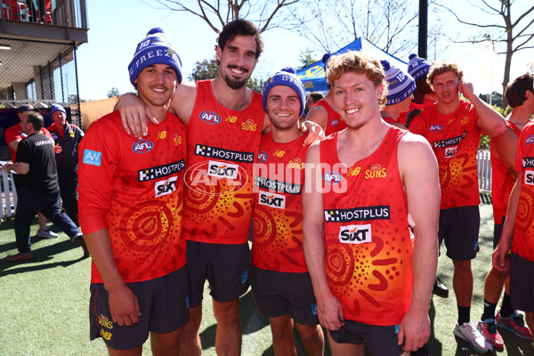 AFL 2024 Media - Gold Coast Big Freeze Media Opportunity - A-49953041