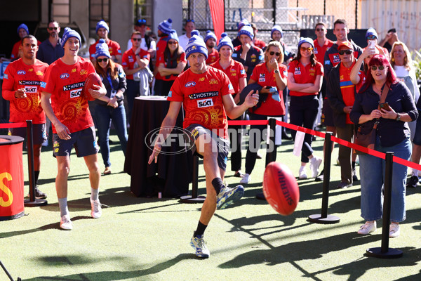 AFL 2024 Media - Gold Coast Big Freeze Media Opportunity - A-49953044