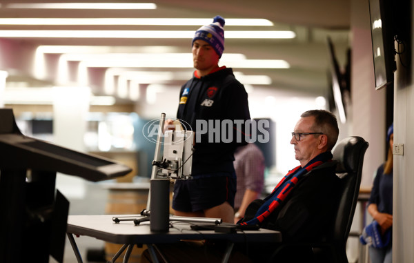 AFL 2024 Media - Neale Daniher at Melbourne FC - A-49957900