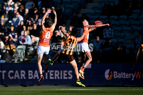 AFL 2024 Round 13 - Hawthorn v GWS - A-50656733