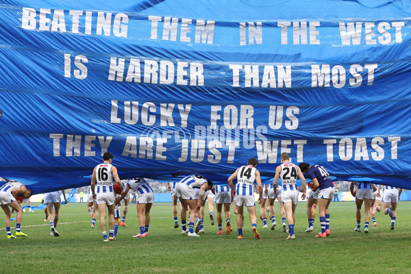 AFL 2024 Round 13 - West Coast v North Melbourne - A-50663064
