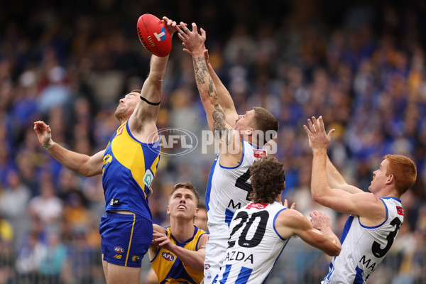AFL 2024 Round 13 - West Coast v North Melbourne - A-50664439