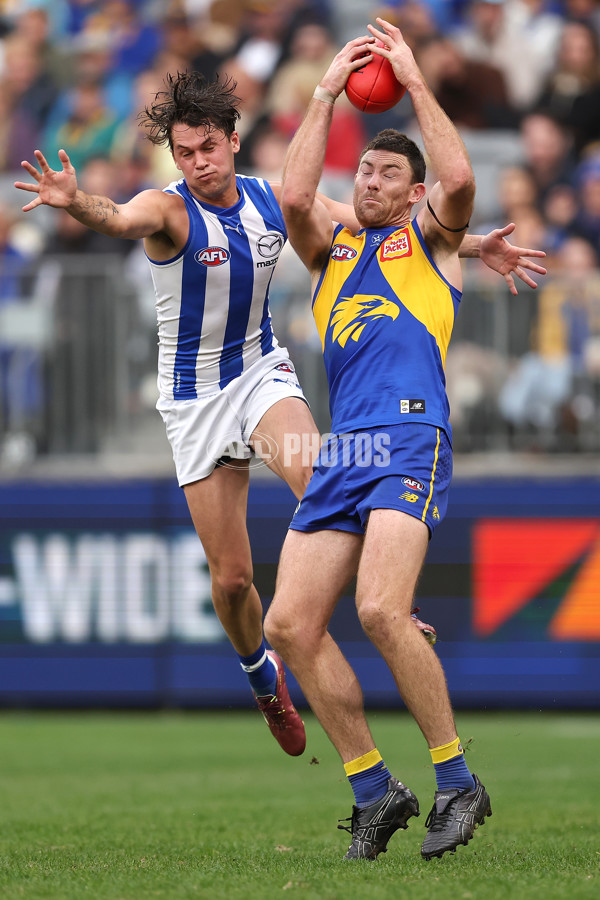 AFL 2024 Round 13 - West Coast v North Melbourne - A-50668344