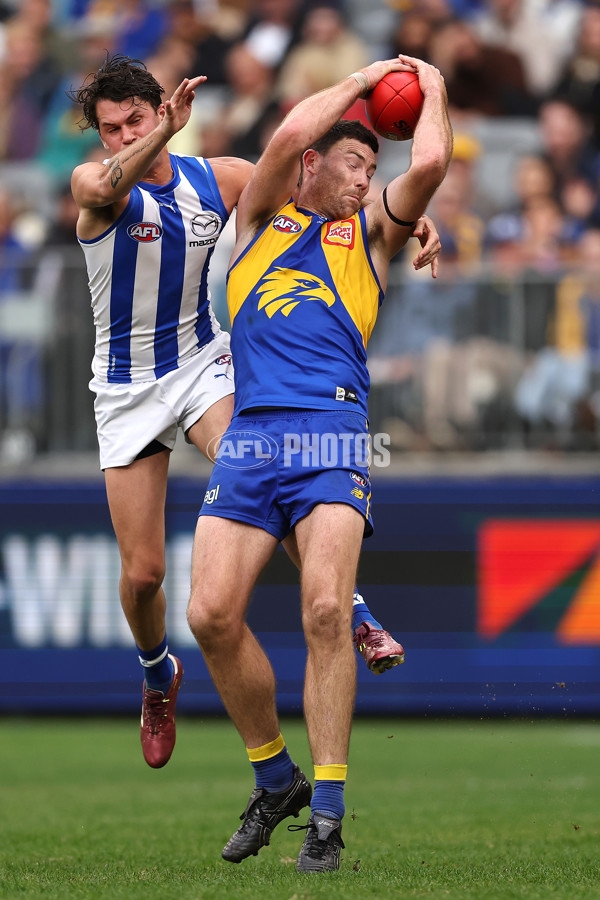 AFL 2024 Round 13 - West Coast v North Melbourne - A-50668346