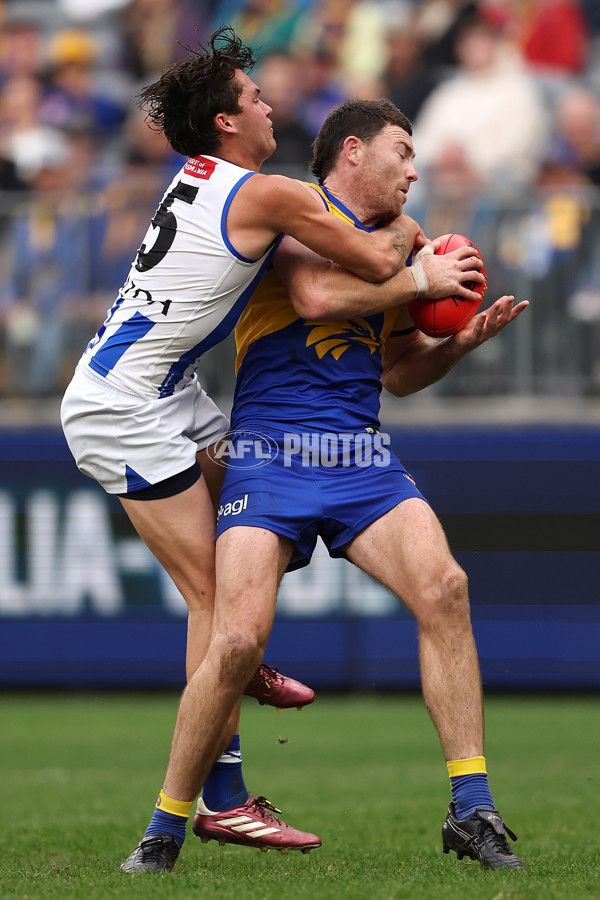 AFL 2024 Round 13 - West Coast v North Melbourne - A-50669303