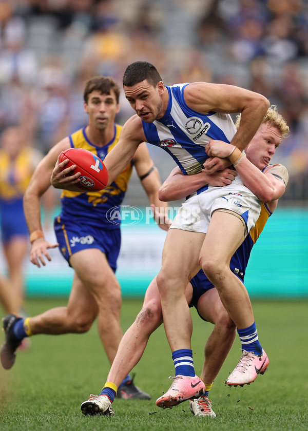 AFL 2024 Round 13 - West Coast v North Melbourne - A-50669307