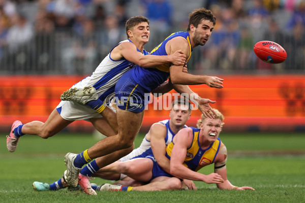 AFL 2024 Round 13 - West Coast v North Melbourne - A-50673613