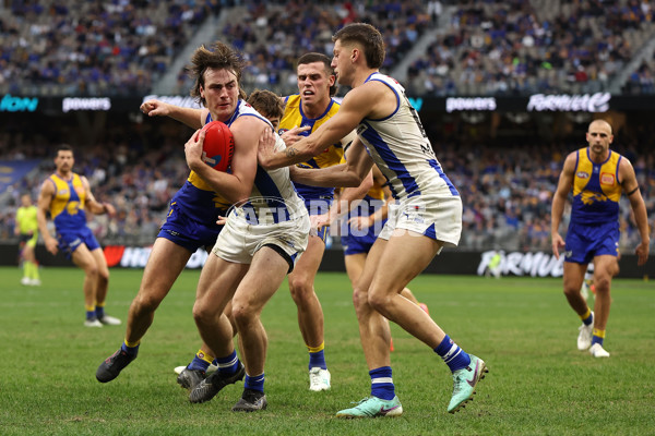 AFL 2024 Round 13 - West Coast v North Melbourne - A-50674803