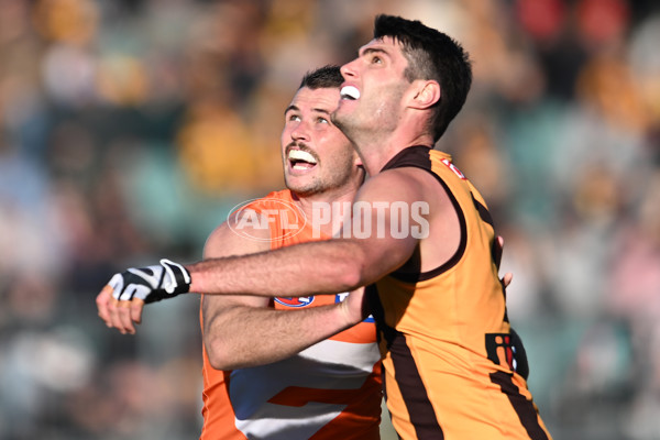 AFL 2024 Round 13 - Hawthorn v GWS - A-50678808