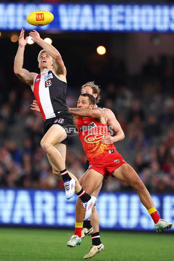 AFL 2024 Round 13 - St Kilda v Gold Coast - A-50680094