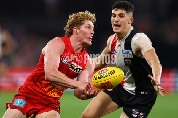 AFL 2024 Round 13 - St Kilda v Gold Coast - A-50680160