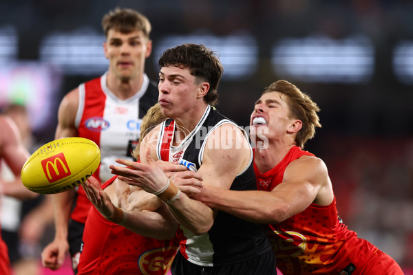 AFL 2024 Round 13 - St Kilda v Gold Coast - A-50680161
