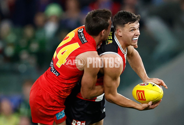 AFL 2024 Round 13 - St Kilda v Gold Coast - A-50681396