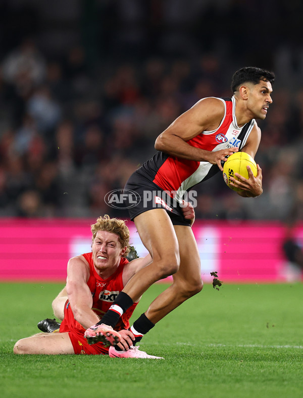 AFL 2024 Round 13 - St Kilda v Gold Coast - A-50681410