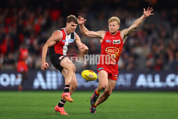 AFL 2024 Round 13 - St Kilda v Gold Coast - A-50681418