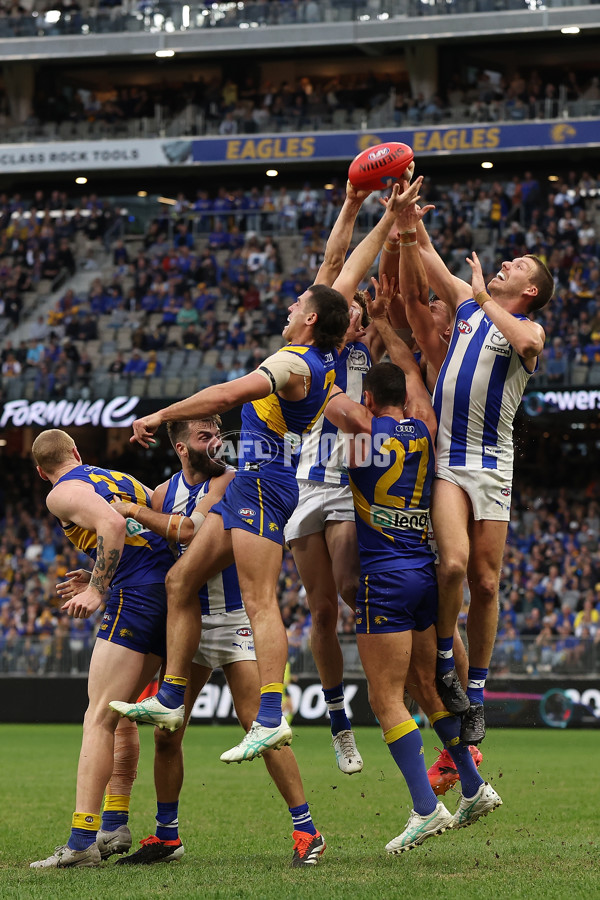 AFL 2024 Round 13 - West Coast v North Melbourne - A-50683925