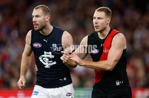 AFL 2024 Round 13 - Essendon v Carlton - A-50700887