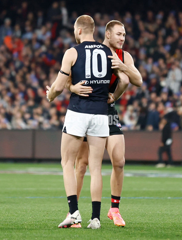 AFL 2024 Round 13 - Essendon v Carlton - A-50701752
