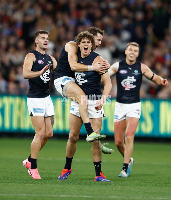 AFL 2024 Round 13 - Essendon v Carlton - A-50701767