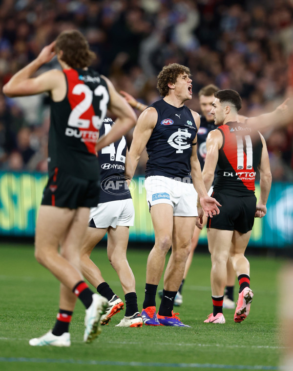 AFL 2024 Round 13 - Essendon v Carlton - A-50701777