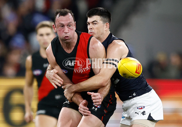 AFL 2024 Round 13 - Essendon v Carlton - A-50703334
