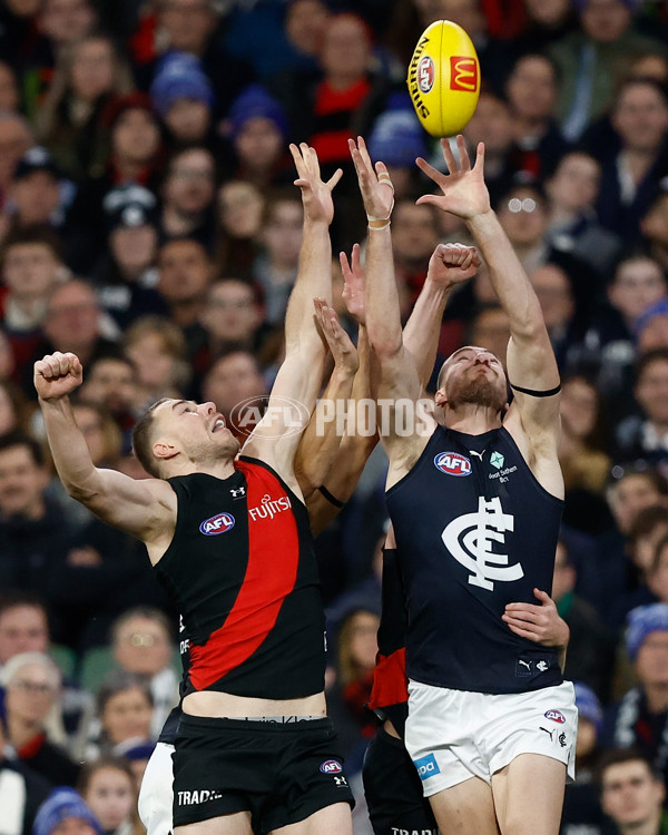 AFL 2024 Round 13 - Essendon v Carlton - A-50703375