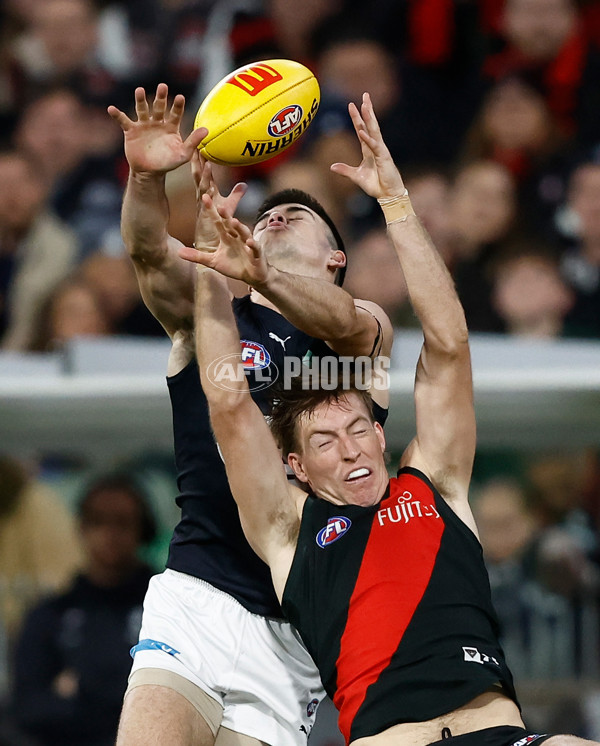 AFL 2024 Round 13 - Essendon v Carlton - A-50703386