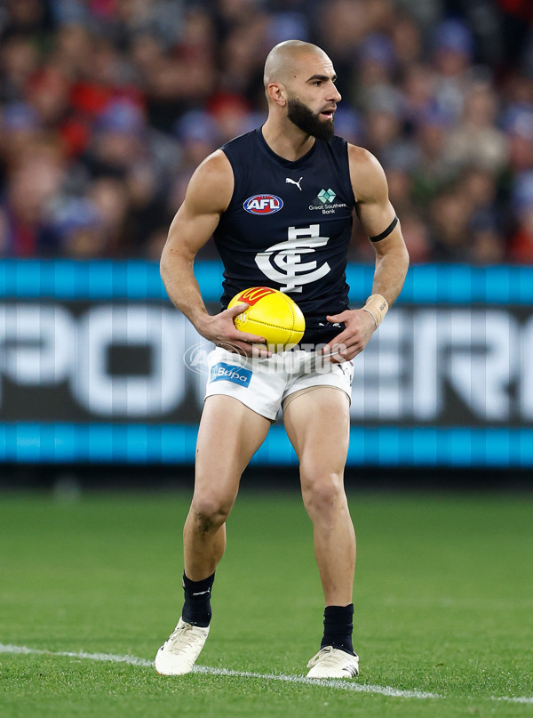 AFL 2024 Round 13 - Essendon v Carlton - A-50704325