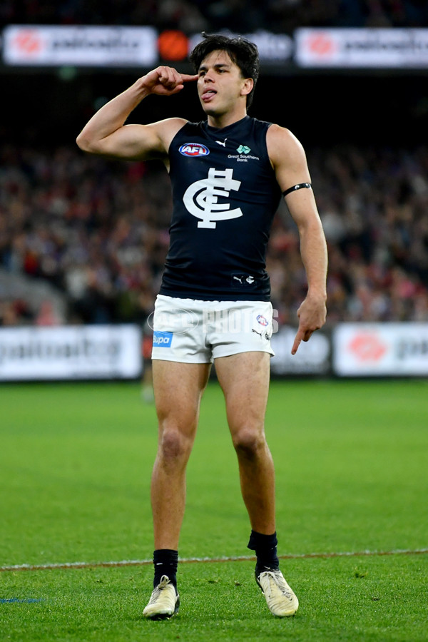 AFL 2024 Round 13 - Essendon v Carlton - A-50704358