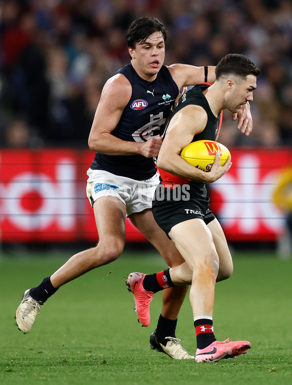 AFL 2024 Round 13 - Essendon v Carlton - A-50704403