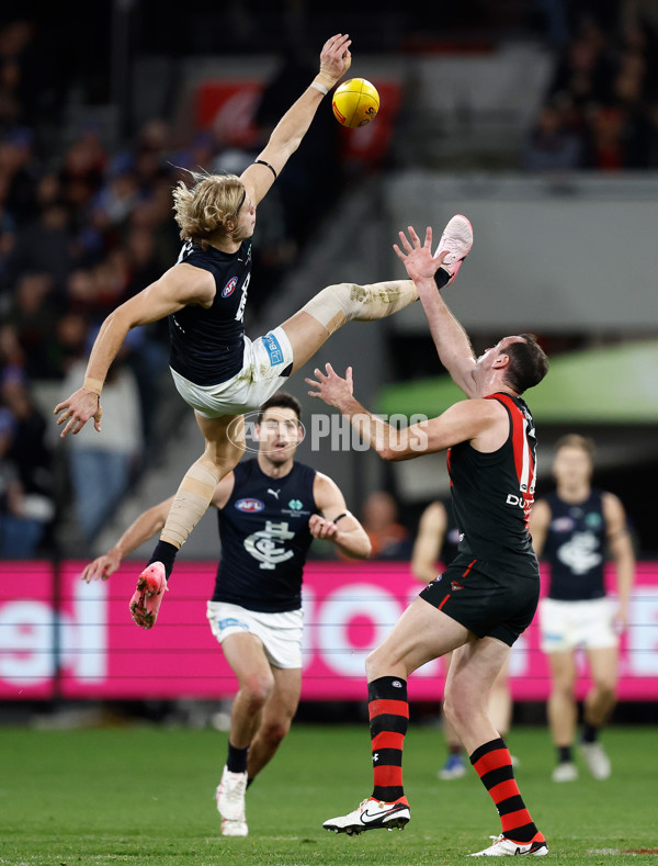 AFL 2024 Round 13 - Essendon v Carlton - A-50705644