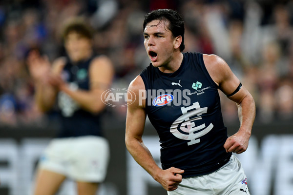 AFL 2024 Round 13 - Essendon v Carlton - A-50705651