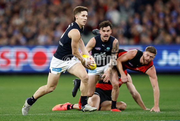 AFL 2024 Round 13 - Essendon v Carlton - A-50705678