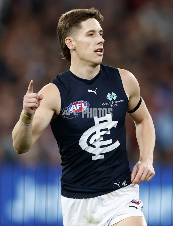 AFL 2024 Round 13 - Essendon v Carlton - A-50705689