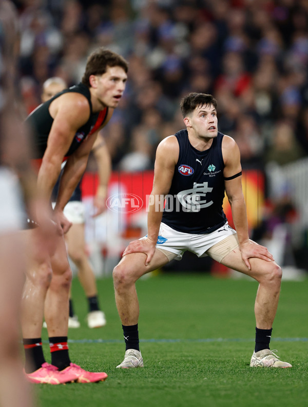 AFL 2024 Round 13 - Essendon v Carlton - A-50705731
