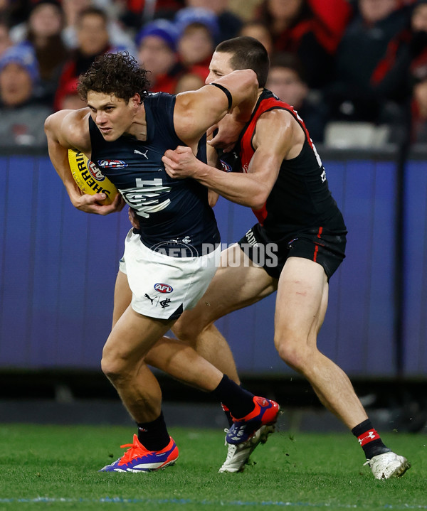 AFL 2024 Round 13 - Essendon v Carlton - A-50705733