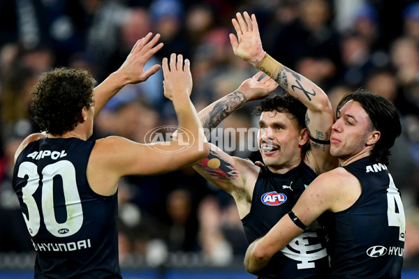 AFL 2024 Round 13 - Essendon v Carlton - A-50708581