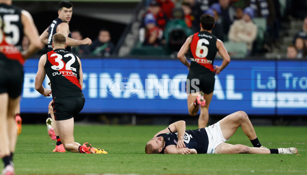AFL 2024 Round 13 - Essendon v Carlton - A-50708583