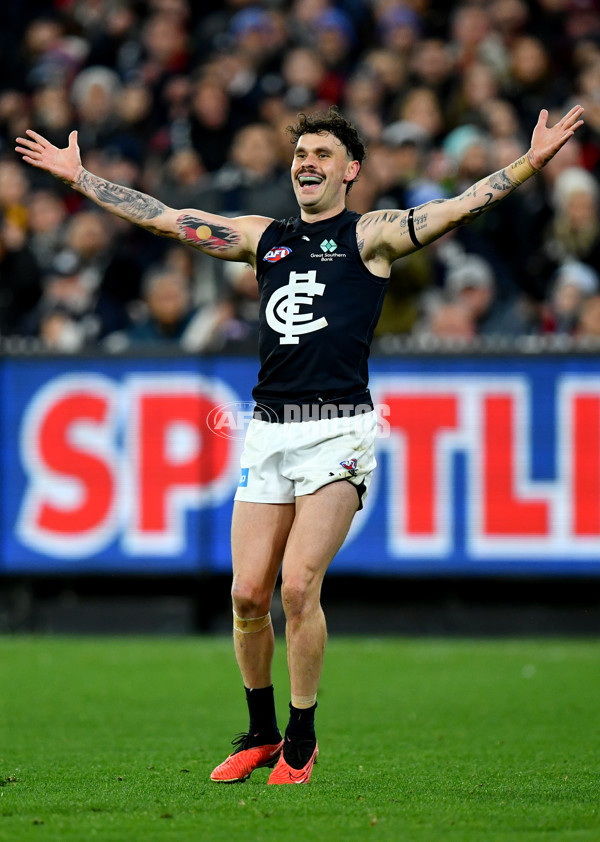 AFL 2024 Round 13 - Essendon v Carlton - A-50708594