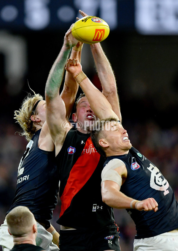 AFL 2024 Round 13 - Essendon v Carlton - A-50708600