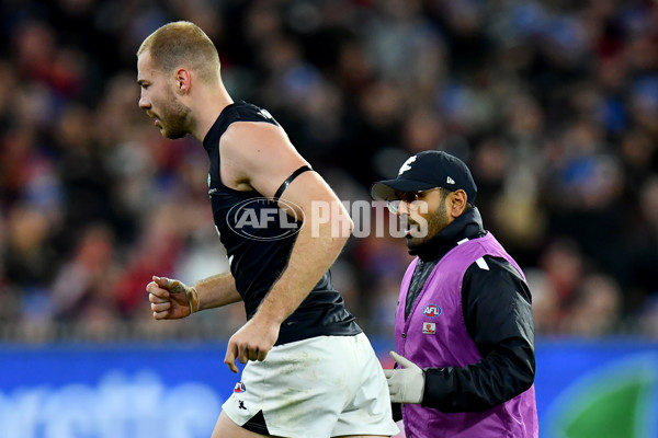 AFL 2024 Round 13 - Essendon v Carlton - A-50708602