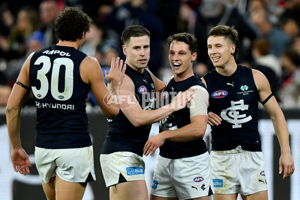 AFL 2024 Round 13 - Essendon v Carlton - A-50708620