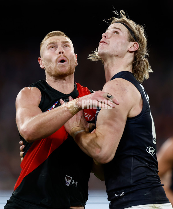 AFL 2024 Round 13 - Essendon v Carlton - A-50708645