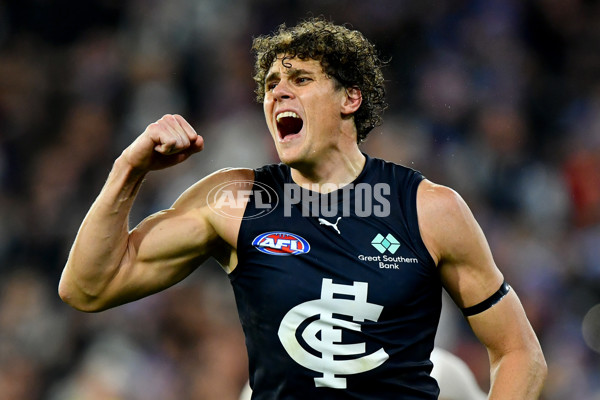 AFL 2024 Round 13 - Essendon v Carlton - A-50709186
