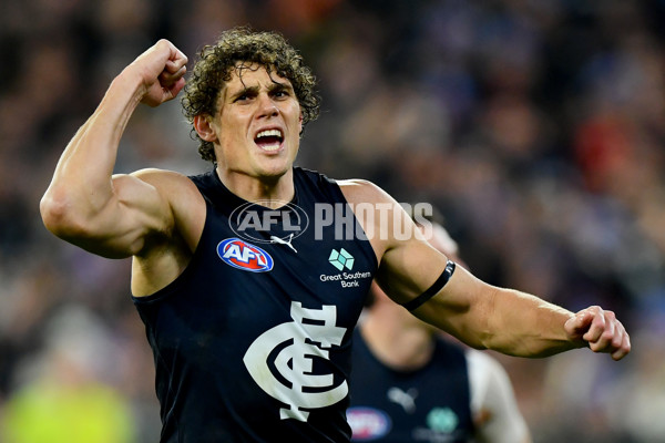 AFL 2024 Round 13 - Essendon v Carlton - A-50709187