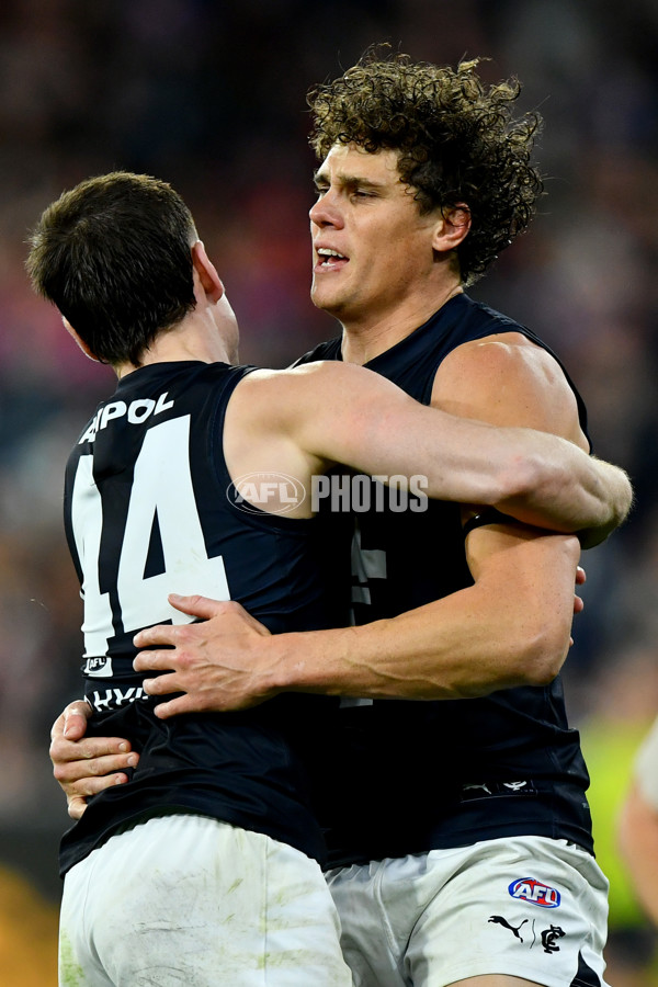 AFL 2024 Round 13 - Essendon v Carlton - A-50709197