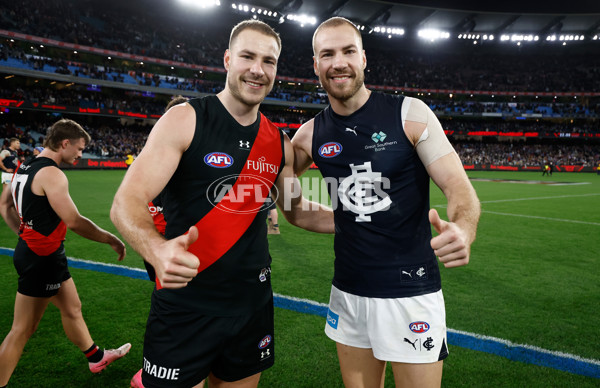 AFL 2024 Round 13 - Essendon v Carlton - A-50709202